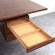 Mid-Century Large American Walnut Executive Desk