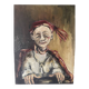 Portrait of a man, oil on canvas, signed.
