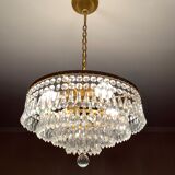 Crystal grapefruit chandelier