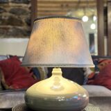 Green ceramic lamp