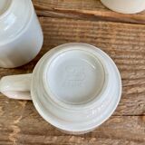 7 tasses à expresso Sarreguemines