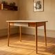 Coffee table, mid-century, formica and wood, 1960s, Czechoslovakia