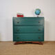 Art deco chest of drawers with mustache feet