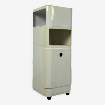 Iconic Cabinet Column with Laundry Bin Kartell 'Componibili' Anna Castelli, 60s