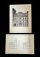 Illustration bâtiment et plan remarquable architecture Allemande 19ème
