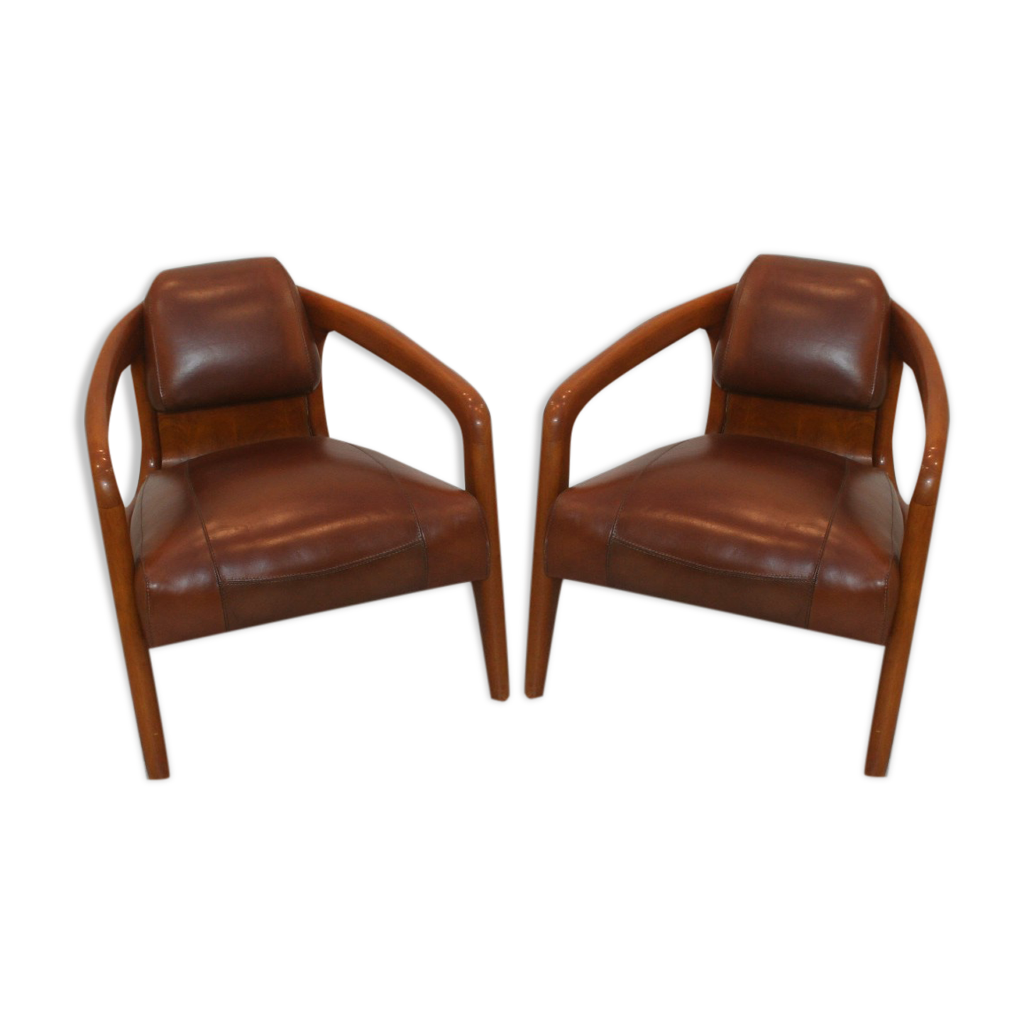 Pair of armchairs