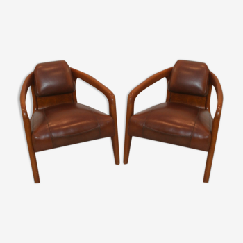 Pair of armchairs