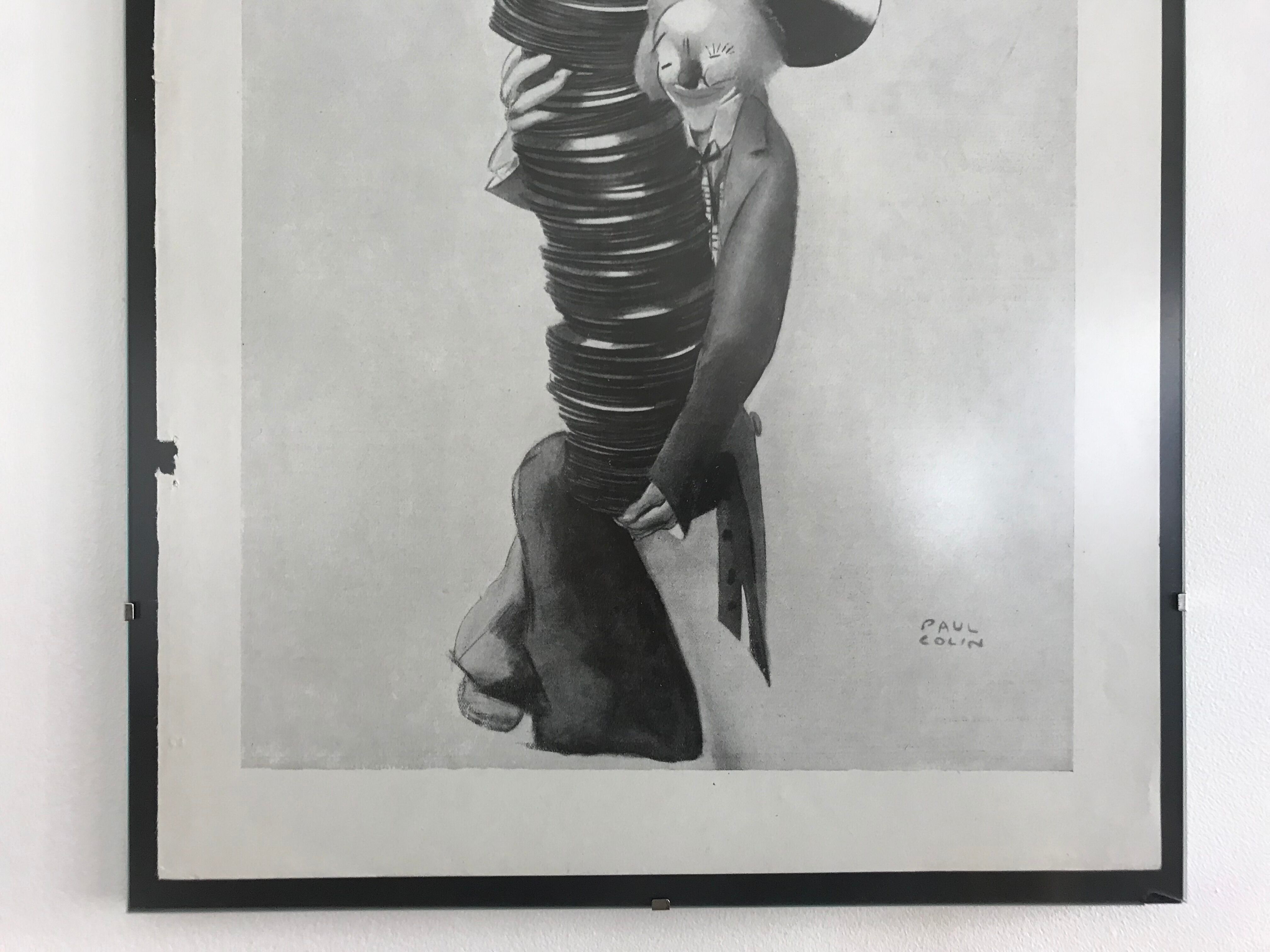 Advertising poster discs Odeon 1931