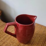 Glazed porcelain pitcher