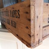 Wooden bottle locker box