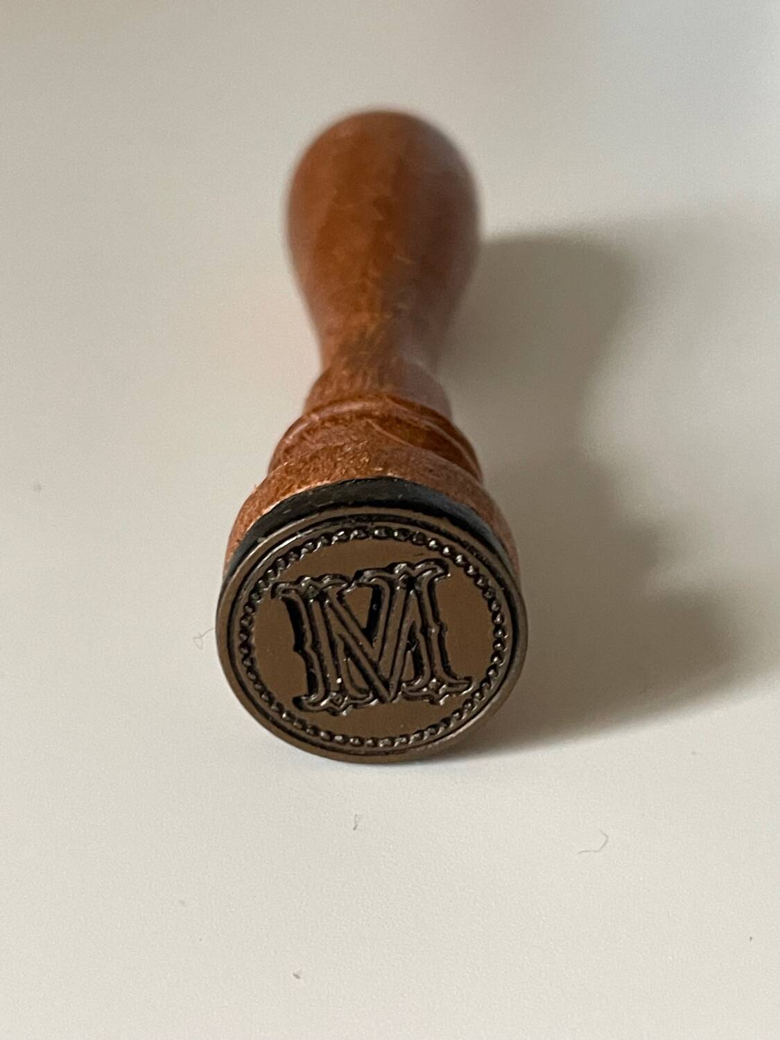 Seal, wax stamp “M”