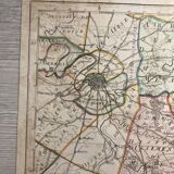 Carte Ancienne Seine-et-Marne