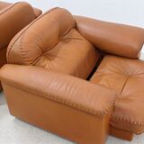 De Sede "DS 101" leather armchairs 1970s