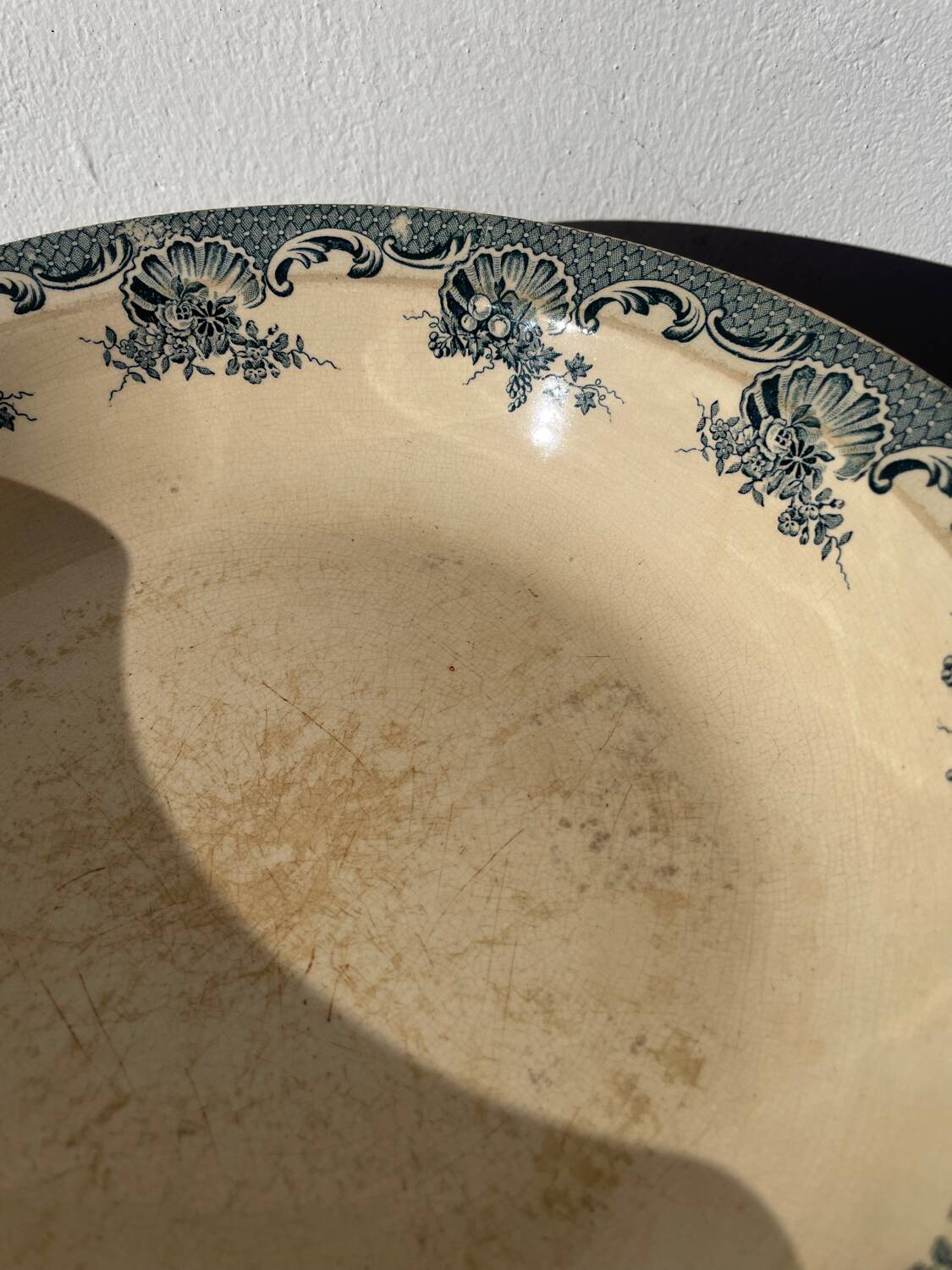 Iron earth salad bowl Moulin des loups