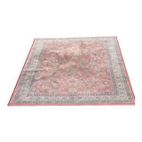 Persian rug burgundy wool 135x195cm