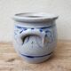 Stoneware pot with Betschdorf salt signed