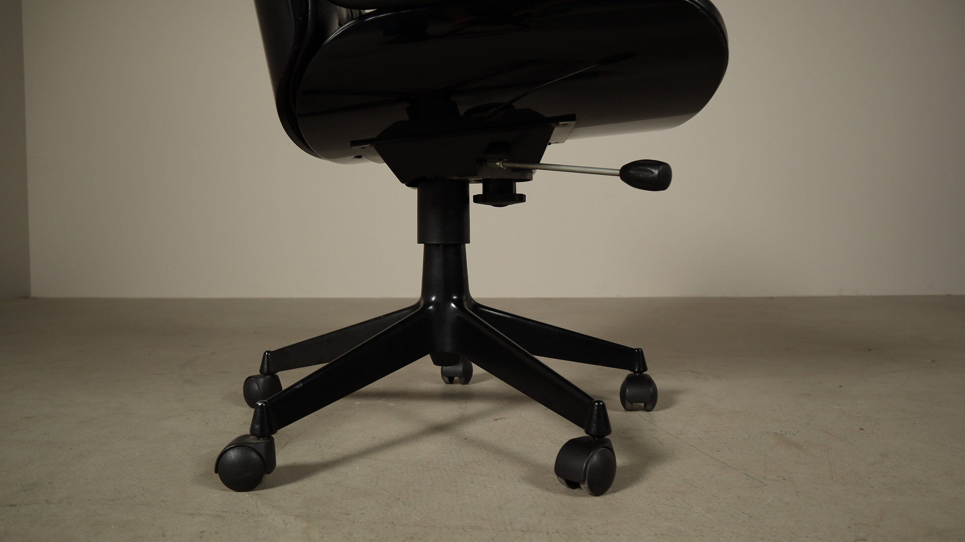 Ennio Fazioli “Parioli” executive office chair for MIM Roma, Italy, 1970s