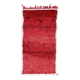 Moroccan rug Beni M'Guild red - 223 x 113 cm