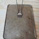 Miroir de barbier vintage mercure