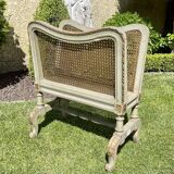 Magazine holders Lacquered and Canné Style Transition