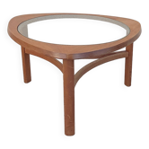 Table basse teck vintage scandinave