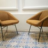 Fauteuils années 50 60