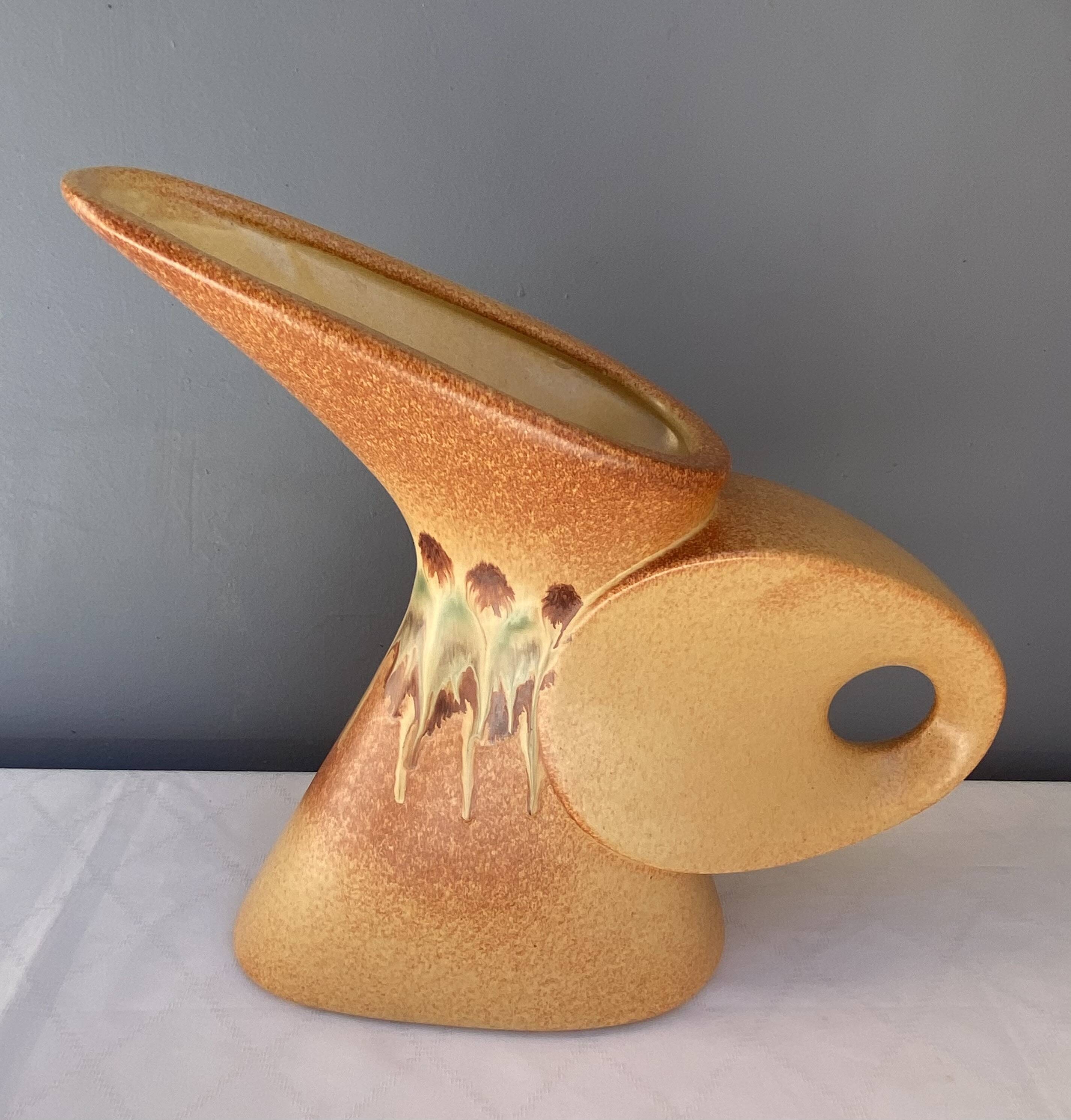 Bertoncello ceramic vase, Italy, 1960s