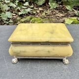 Onyx catchall box from the 1960s, vintage Italy.