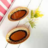 2 oval Hawaii Sarreguemines dishes