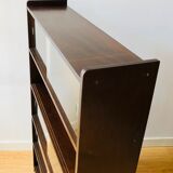 Vintage wooden showcase library 1950