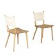 4 chaises de Jorgen Baekmark pour FDB Møbler danois.