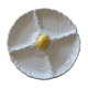 Italian ceramic lemon aperitif dish