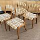 Lot de 4 chaises vintage self