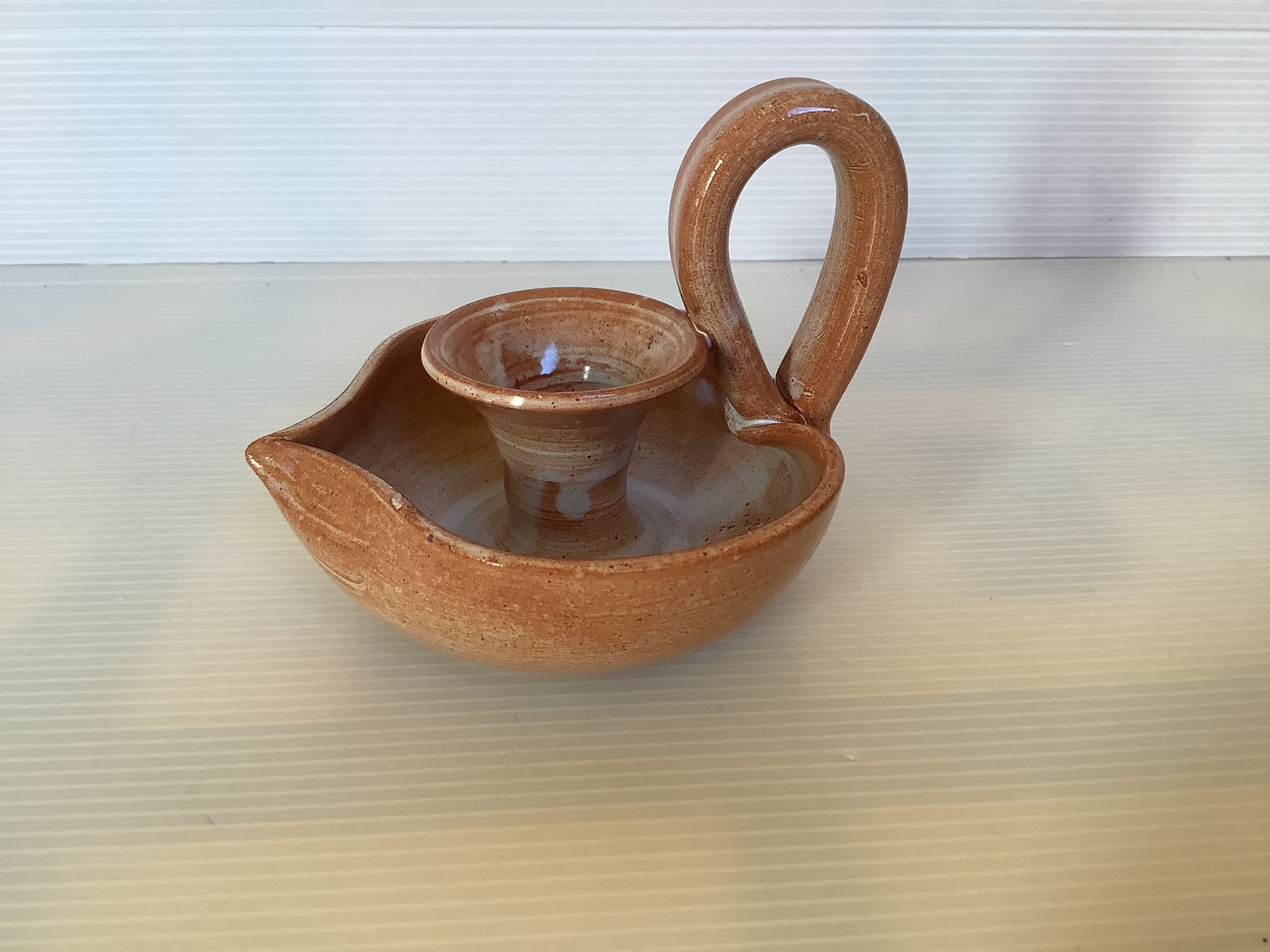 Ceramic candlestick