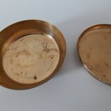 Boîte en laiton émaillé