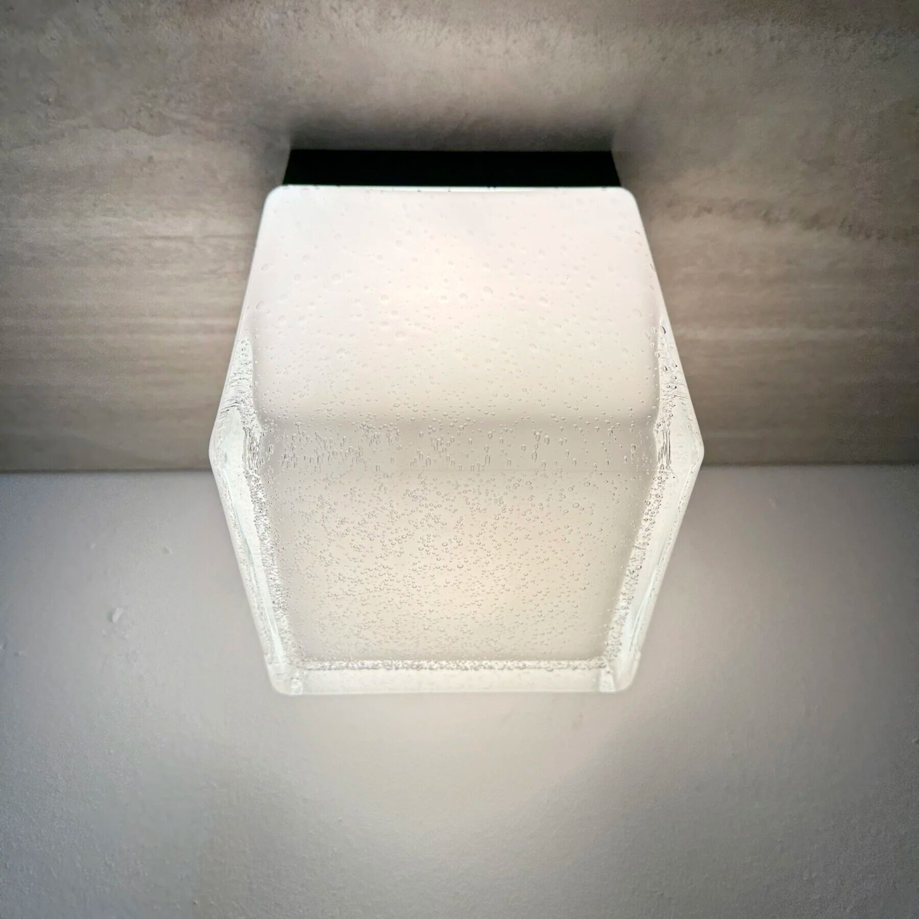 Mid-century Bega ceiling lamp flush mount, 1970s