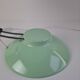 Mid-Century Mint Green Czech Desk Lamp with Chrome and Adjustable Shade
