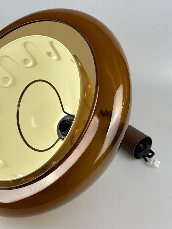 60s 70s ceiling lamp hanging lamp acrylic plastic metal space age design