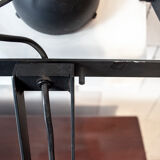 Lacqueched metal table lamp Italy 1970s