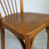 Pair of Baumann bistro chairs 50s/60s