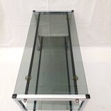 Vintage chrome console