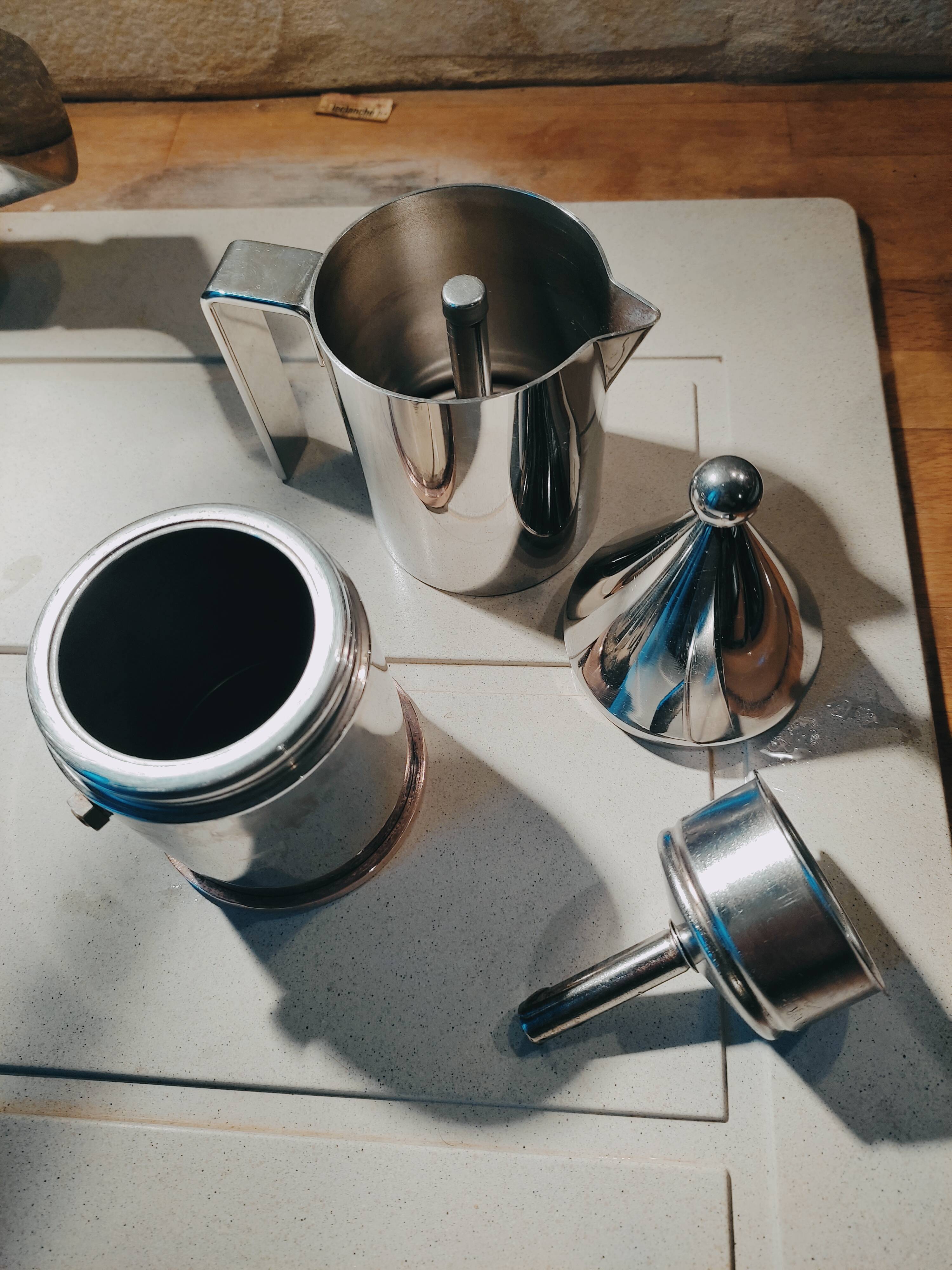 Italian coffee maker Conica Alessi