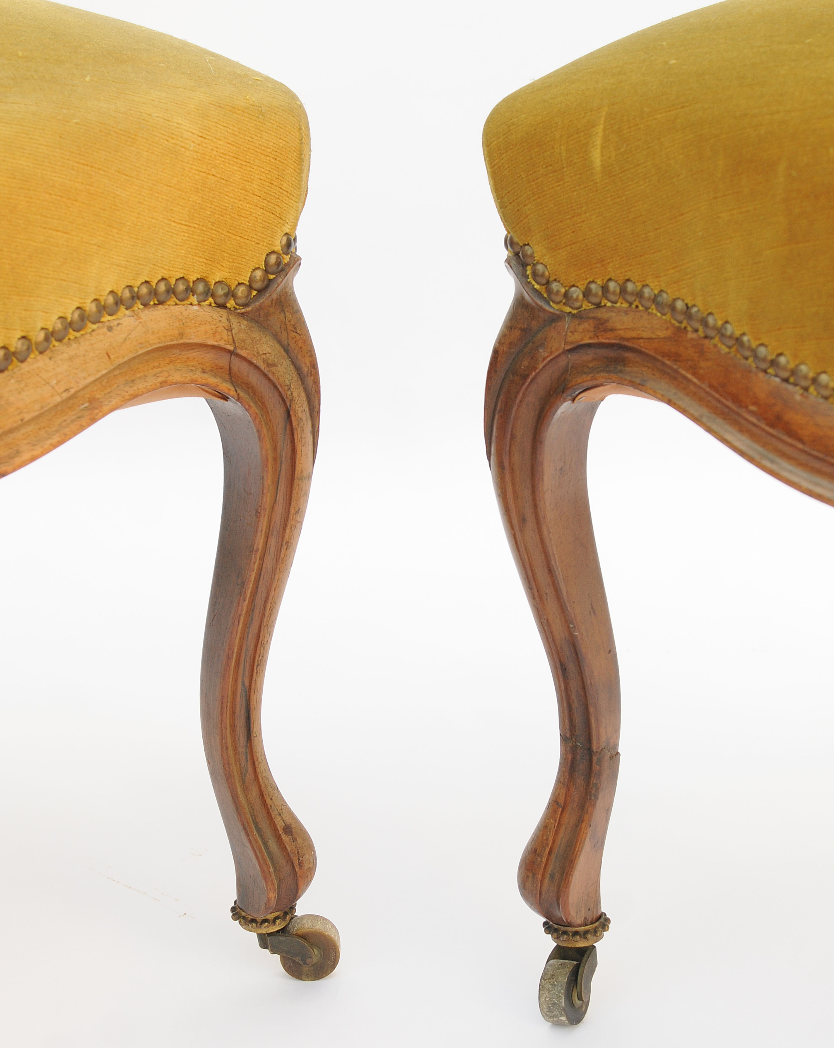 Pair of Louis Philippe style chairs