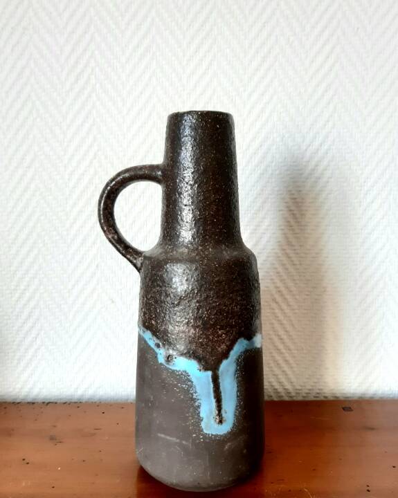Scheurich Keramik vase, vintage ceramic 1970