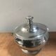 Stainless steel sugar bowl remy letang 80s