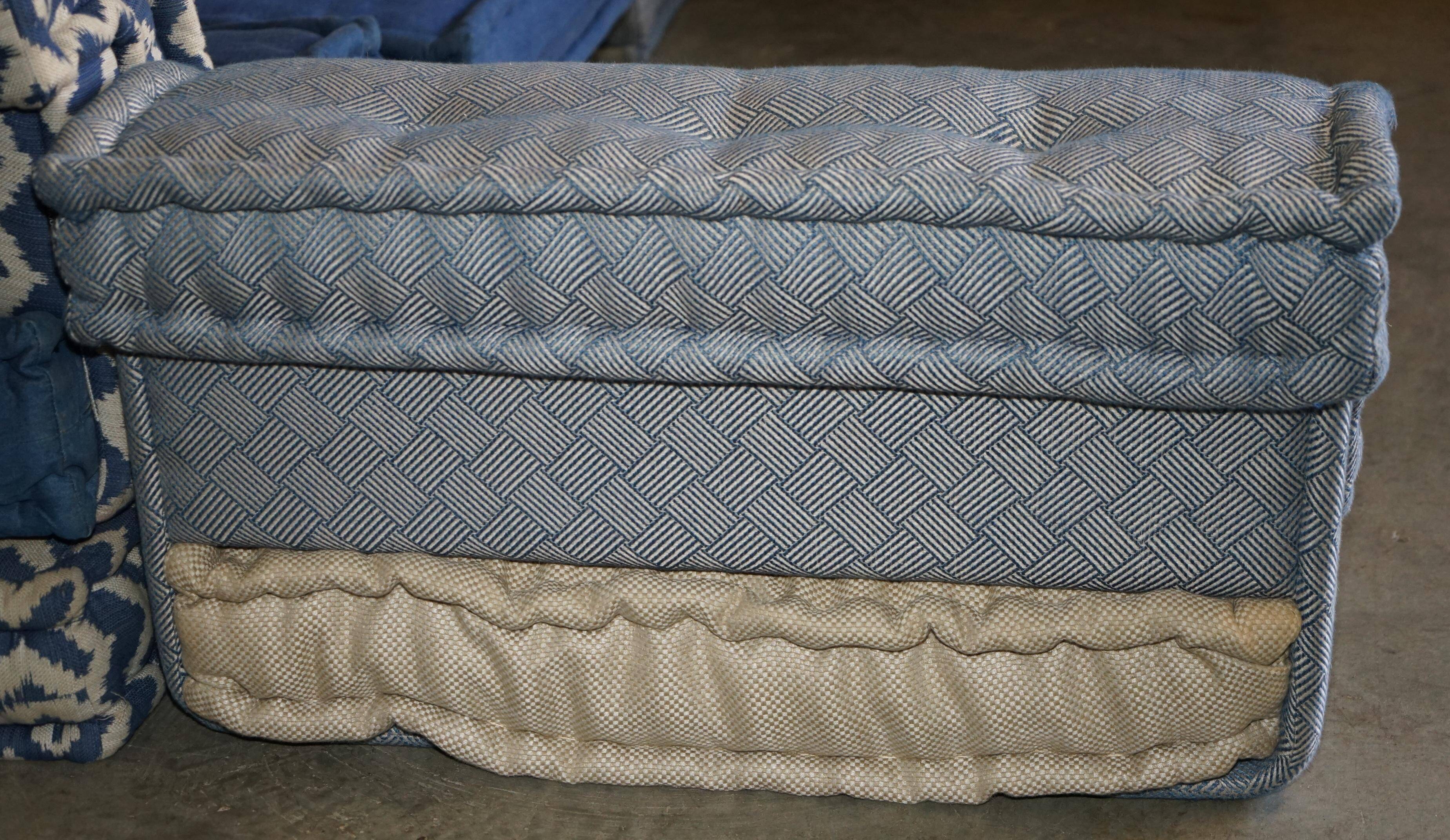 ROCHE BOBOIS Canapé Modulaire Kenzo Mah Jong 11 pièces Hans Hopfer