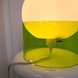 UFO glass globe lamp from Ikea vintage space age dlg by Joe Colombo