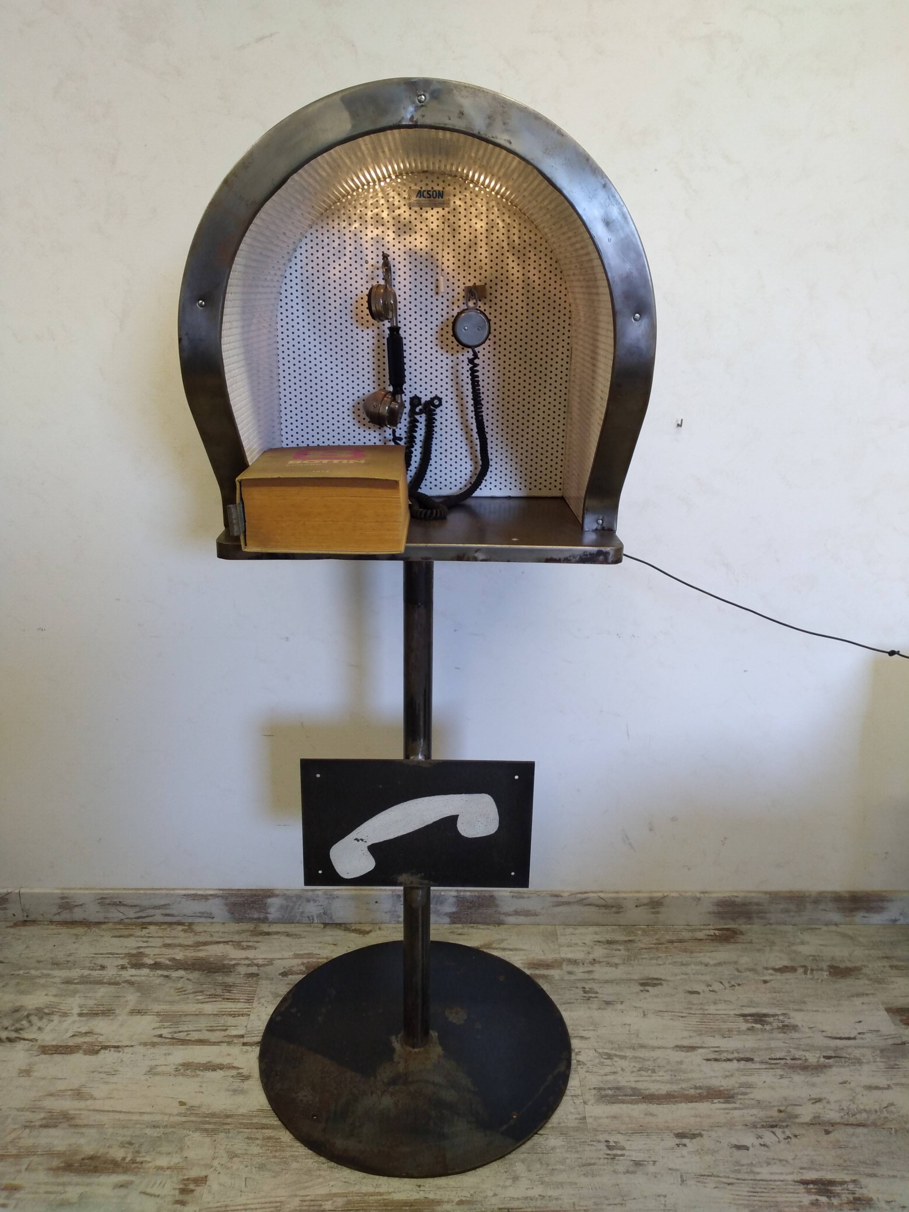 Vintage phone booth