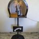 Cabine téléphonique vintage