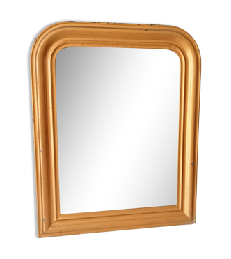 Miroir ancien Louis Philippe XIXème 64x52cm